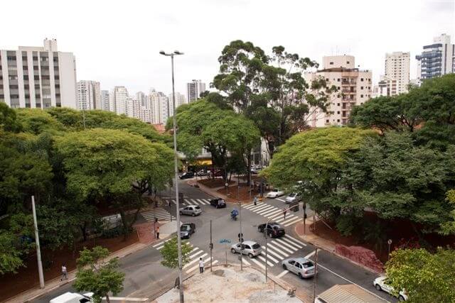Vista aérea do Jardim Campos Elíseos na periferia da cidade | Pulsar Imagens | Banco imagens do Brasil